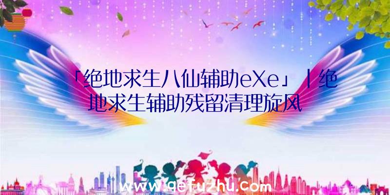 「绝地求生八仙辅助eXe」|绝地求生辅助残留清理旋风